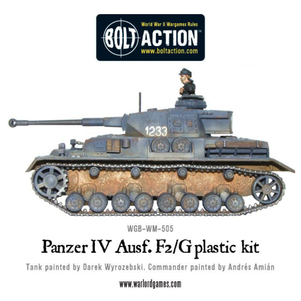 Bolt Actions: Panzer IV Ausf. F1/G/H